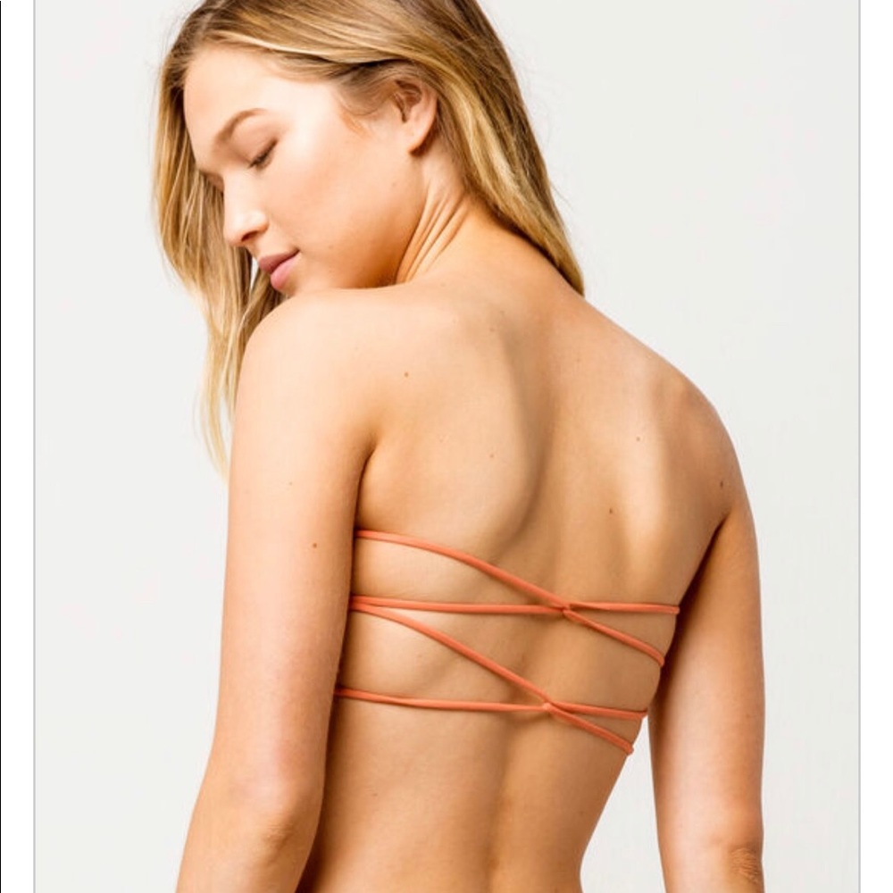 Lacy, Strappy Bandeau NWT